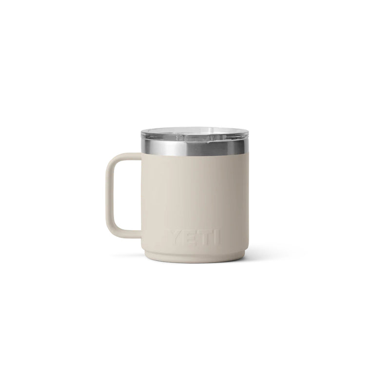 Cape Taupe | YETI Rambler 10oz Mug Image Showing Back View.