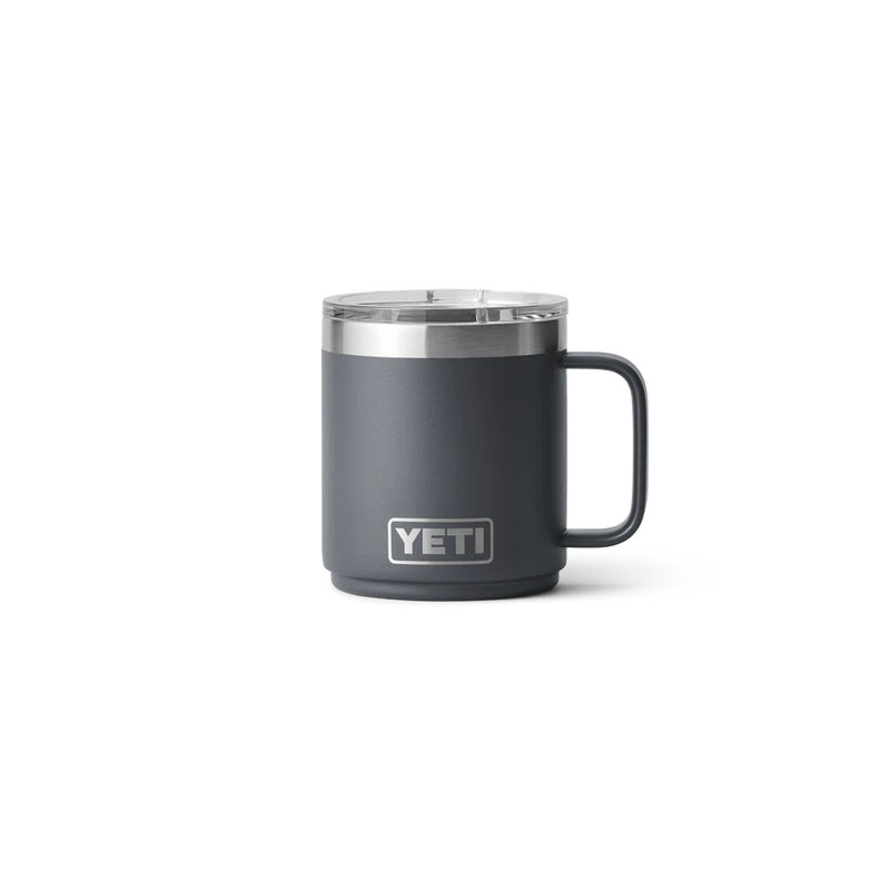 Charcoal | YETI Rambler 10oz Mug Image Showing No Logos Or Titles.
