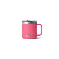 Tropical Pink | Side View with engraved YETI logo.