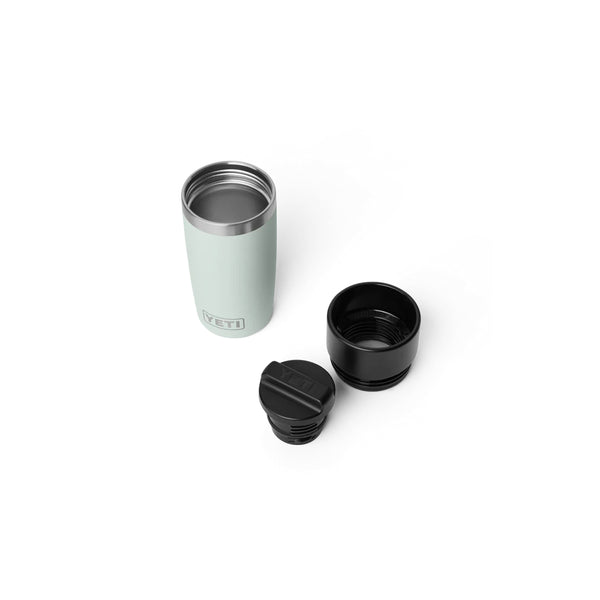 Ridgeline | YETI Rambler 12oz Travel Bottle With Commuter Cap Image Showing Top View, Cap Off.