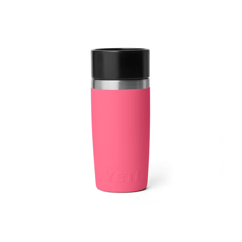 Tropical Pink | YETI Rambler 12oz Travel Bottle With Commuter Cap Image Showing Back View.