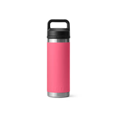 Tropical Pink | YETI Rambler 18oz Bottle With Chug Cap Image Showing Back View.