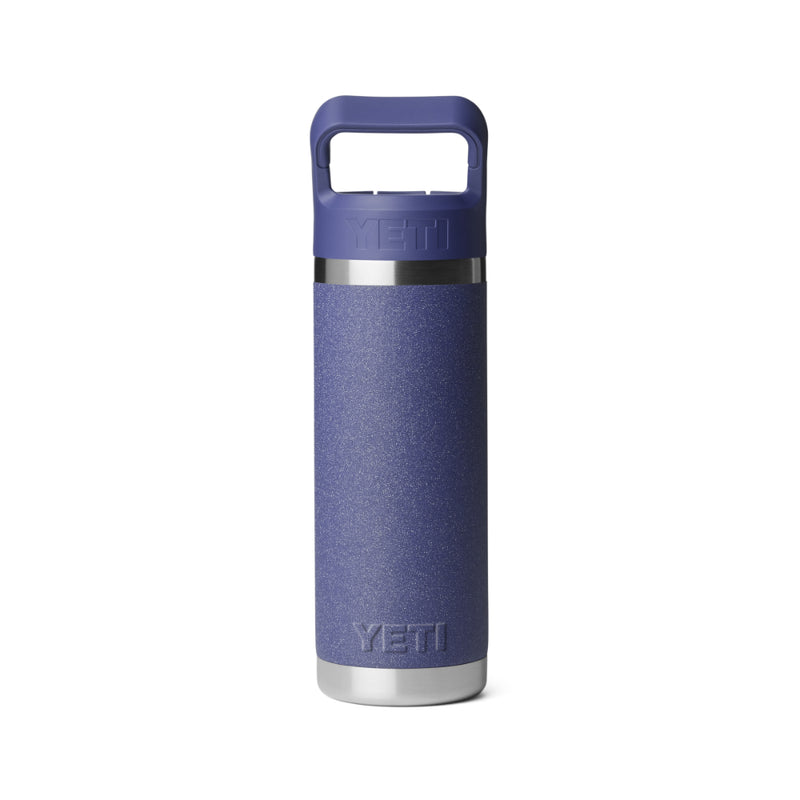 Moon Dust | YETI Rambler 18oz Straw Bottle Image Showing Back View.