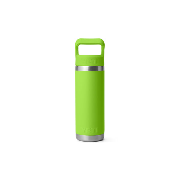 Venom | YETI Rambler 18oz Straw Bottle Image Showing  Back View.