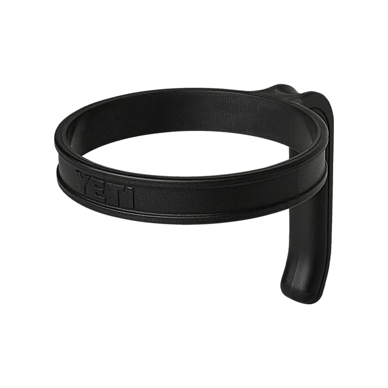 Black | YETI Rambler 20oz Tumbler Handle Image Showing No Logos Or Titles.