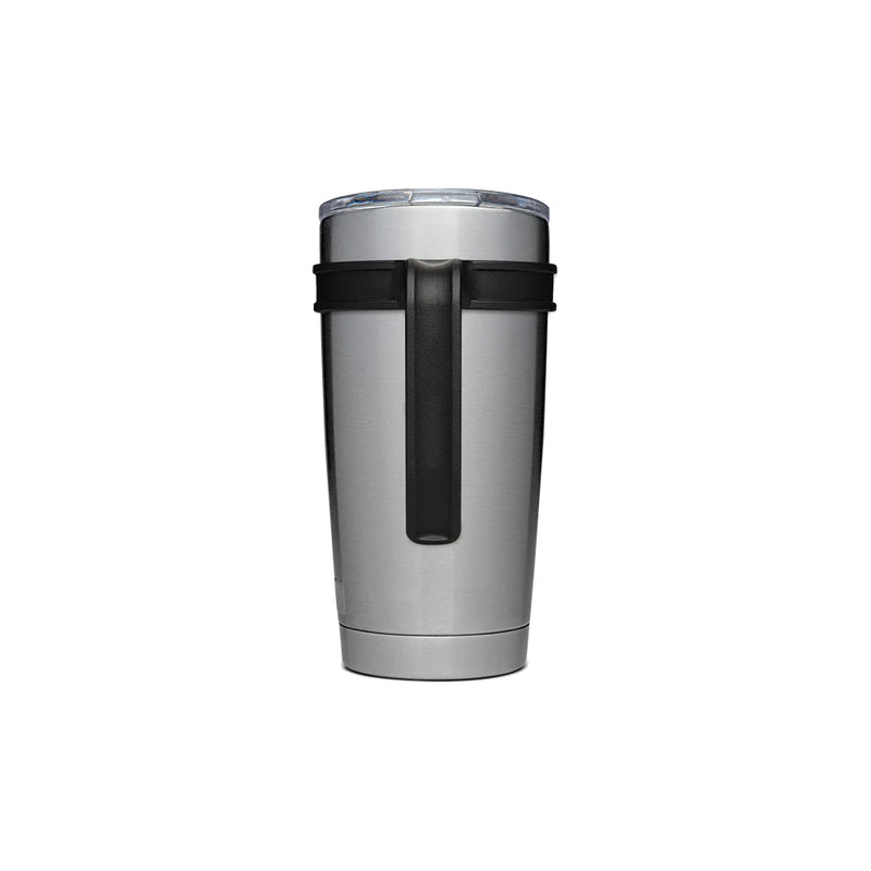 Black |YETI Rambler 20oz Tumbler Handle Image Showing Handle View On A  Rambler 20oz Tumbler.