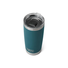 Agave Teal | YETI Rambler 20oz With Magslider Lid. Top View.