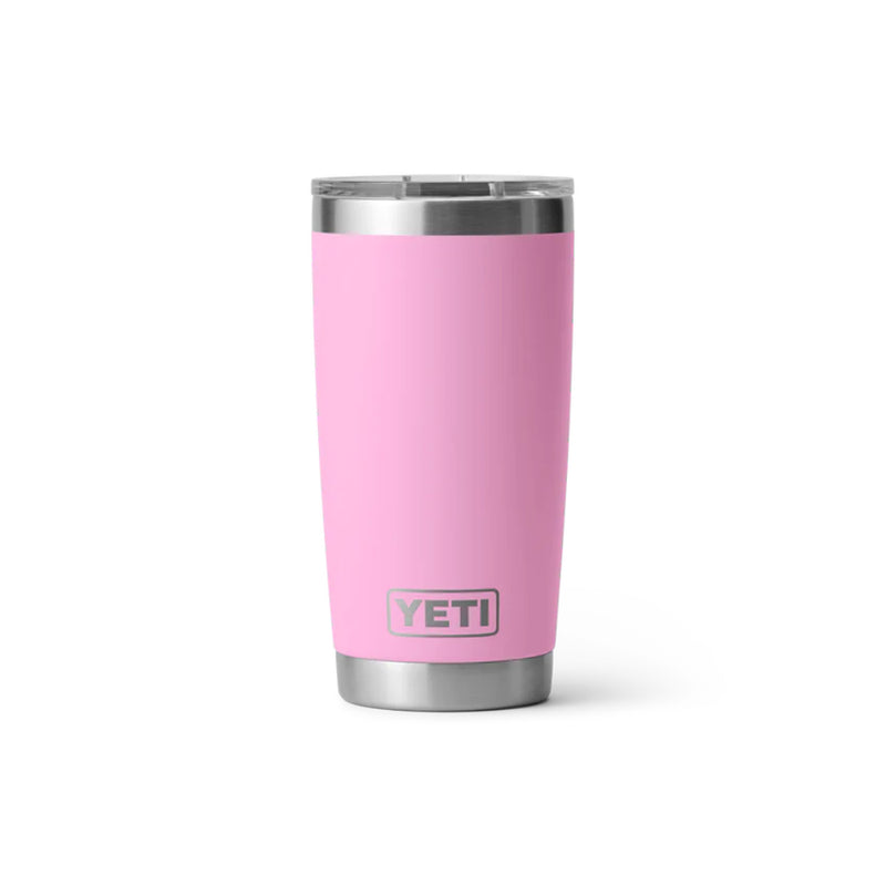 Power Pink | YETI Rambler 20oz With Magslider Lid. Front View.