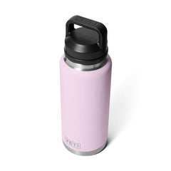 Cherry Blossom | YETI Rambler 36oz Bottle With Chug Cap Image Showing Top View With Cap On.