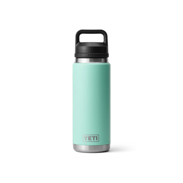 Seafoam | YETI Rambler 26oz Bottle With Chug Cap Image Sowing No Logos Or Titles.