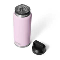Cherry Blossom | YETI Rambler 36oz Bottle With Chug Cap Image Showing Top View With Cap Off.