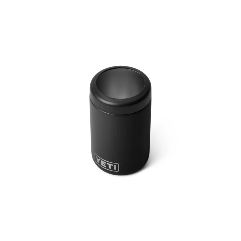 Black | YETI Rambler 375 ml Colster. Top View.