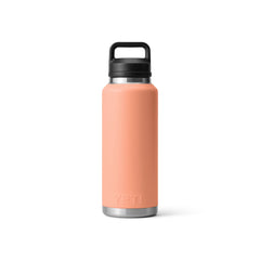 Lowcountry Peach | YETI Rambler 46oz Bottle With Chug Cap Image Showing Back View.