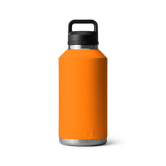 King Crab Orange | YETI Rambler 64oz Bottle With Chug Cap. Back View.