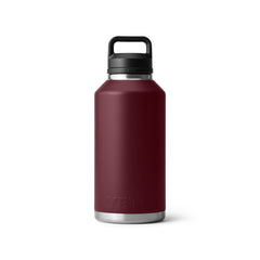 Wild Vine Red | YETI Rambler 64oz With Chug Cap Image Showing Back View Of Bottle.