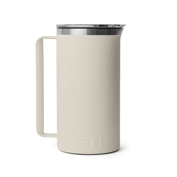 Cape Taupe | YETI Rambler 64oz Pitcher Back View.