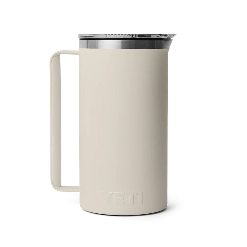 Cape Taupe | YETI Rambler 64oz Pitcher Back View.