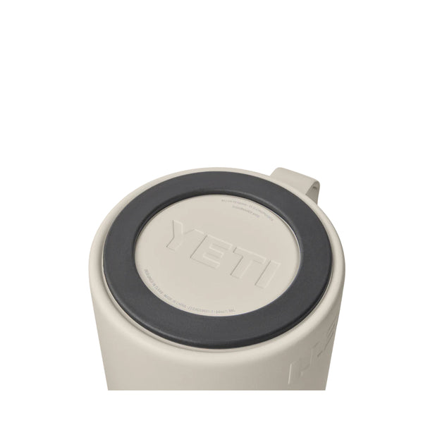 Cape Taupe | YETI Rambler 64oz Pitcher Image Showing Bottom View.