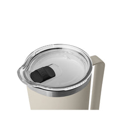 Cape Taupe | YETI Rambler 64z Pitcher Angled Top View, Lid On.