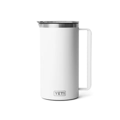 White | YETI Rambler 64oz Pitcher Image Showing No Logos Or Titles.