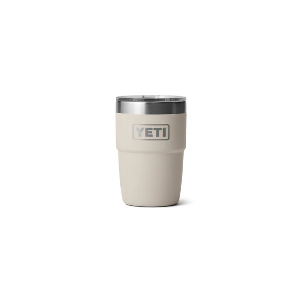 Cape Taupe | YETI Rambler 8oz Cup With Magslider Image Showing No Logos Or Titles.