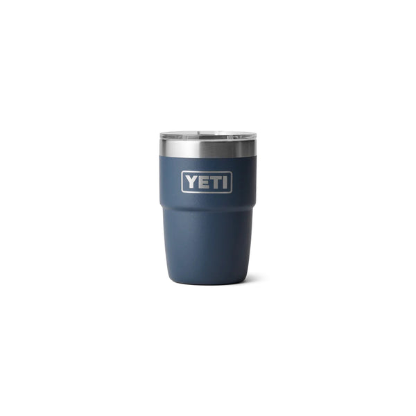 Navy | YETI Rambler 8oz Cup With Magslider Image Showing No Logos Or Titles.