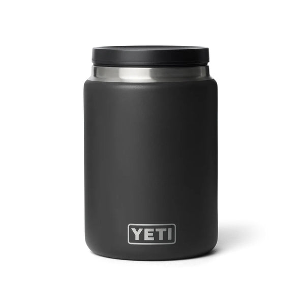 24oz/Black | YETI Rambler Insulated Food Jar Image Showing No Logos or Titles.