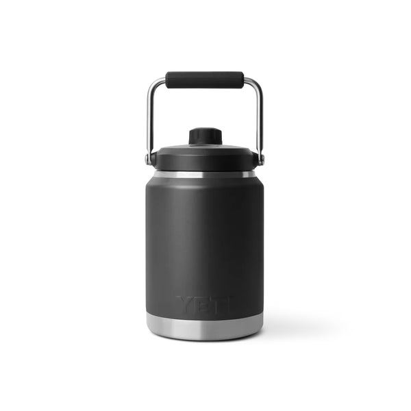 Navy | YETI Rambler Half Gallon Jug 2.0 Image Showing Back View.