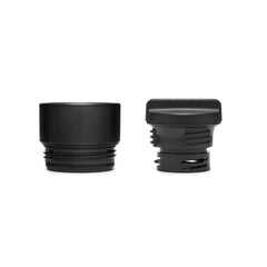 Black | YETI Rambler Hot Shot Cap. Showing Inner and Outer Cap.