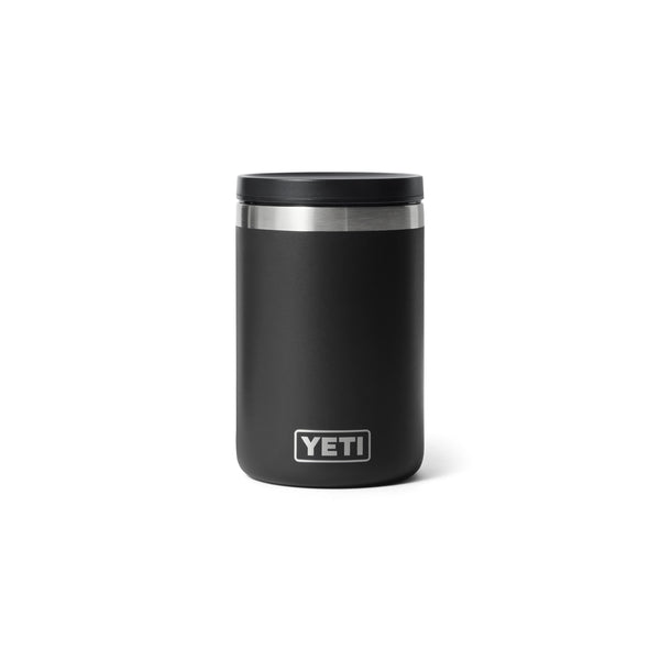 16oz/Black | YETI Rambler Insulated Food Jar Image Showing No Logos Or Titles.