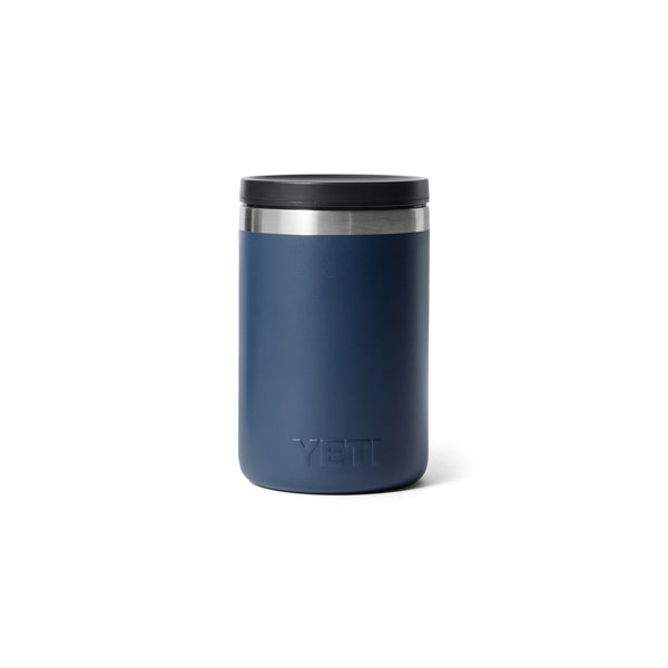 16oz/Navy | YETI Rambler Insulated Food Jar Image Showing Back View.