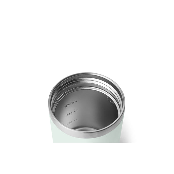 16oz/Ridgeline | YETI Rambler Insulated Food Jar Image Showing Angled Top View Lid Off.