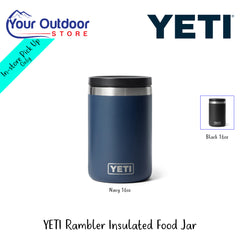 YETI Rambler Insulated Food Jar | Hero Image Showing All Logos And Titles.