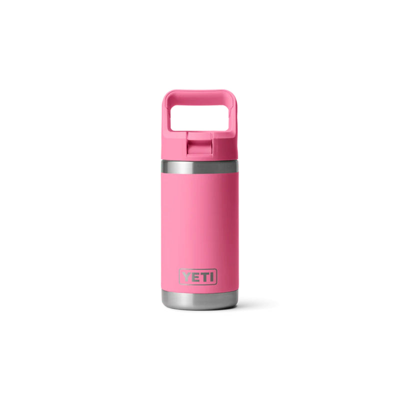 Harbor Pink | YETI Rambler Jr 12oz Kids Bottle. Front View. 