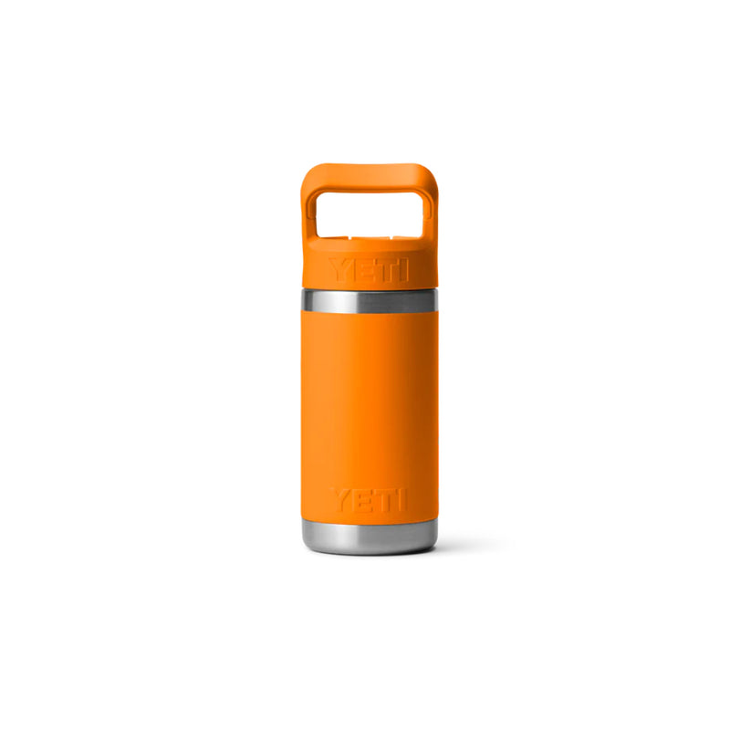 King Crab Orange | YETI Rambler Jr 12oz Kids Bottle. Back View.