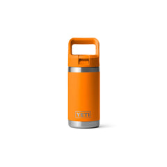 King Crab Orange | YETI Rambler Jr 12oz Kids Bottle. Front View.