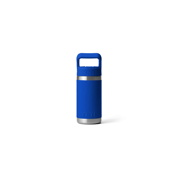 Royal Blue | YETI Rambler Jr 12oz Bottle Image Showing Back View.