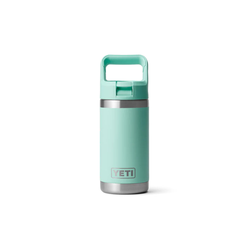 Seafoam | YETI Rambler Jr 12oz Kids Bottle. Front View. 