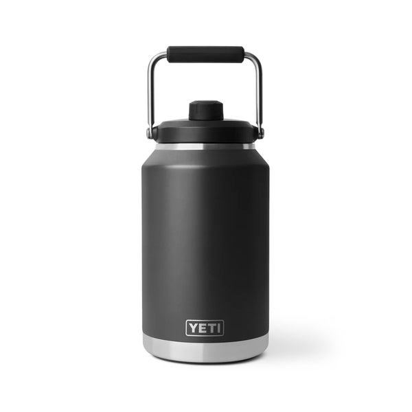 Black | YETI Rambler One Gallon Jug 2.0 Image Showing No Logos Titles, Or Variants.