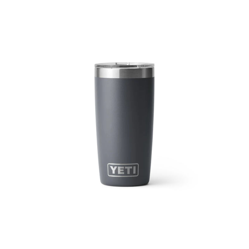 Charcoal | YETI Rambler R10 Tumbler Image Showing No Logos Or Titles.