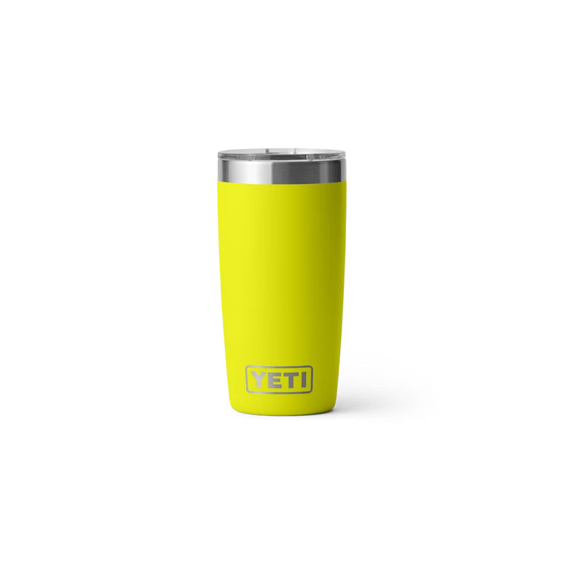 Firefly Yellow | YETI Rambler R10 Tumbler Image Showing No Logos Or Titles.