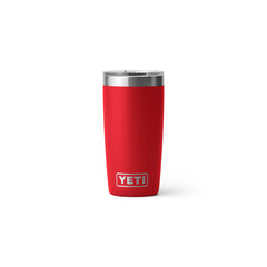 Rescue Red | YETI Rambler R10 Tumbler Image Showing No Logos Or Titles.
