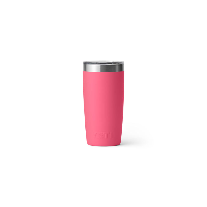 Tropical Pink | YETI Rambler R10 Tumbler Image Showing Back View.
