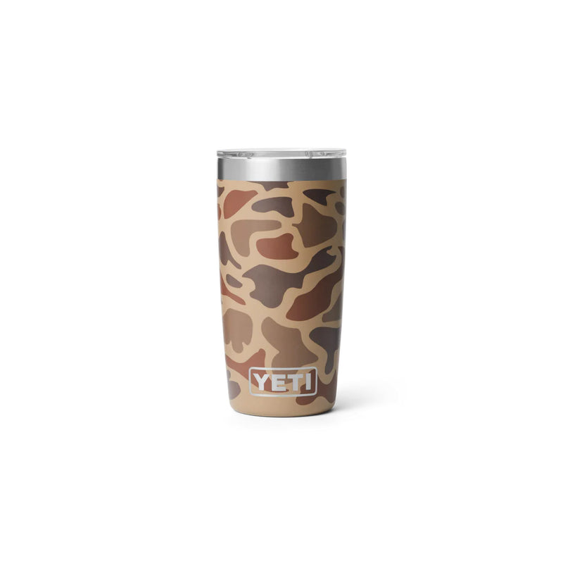 Wetlands Camo | YETI Rambler R10 Tumbler Image Showing No Logos Or Titles.