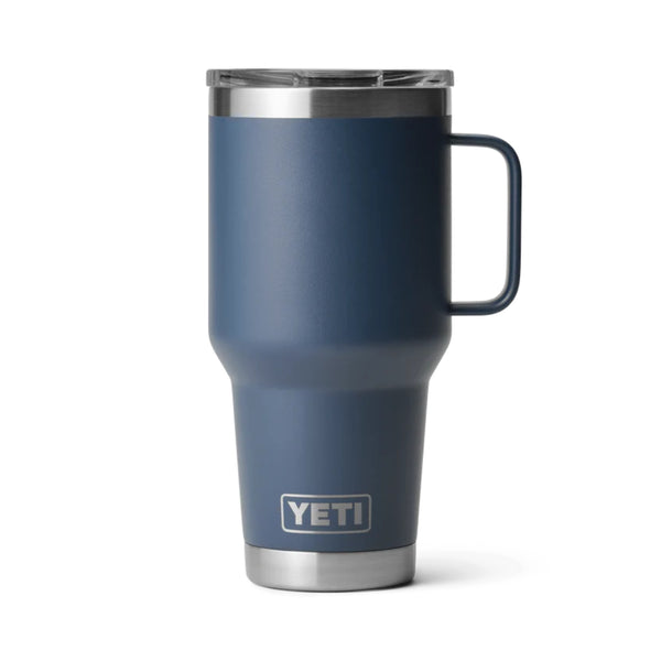 Navy | YETI Rambler R30 Travel Mug Image Showing No Logos Or Titles.