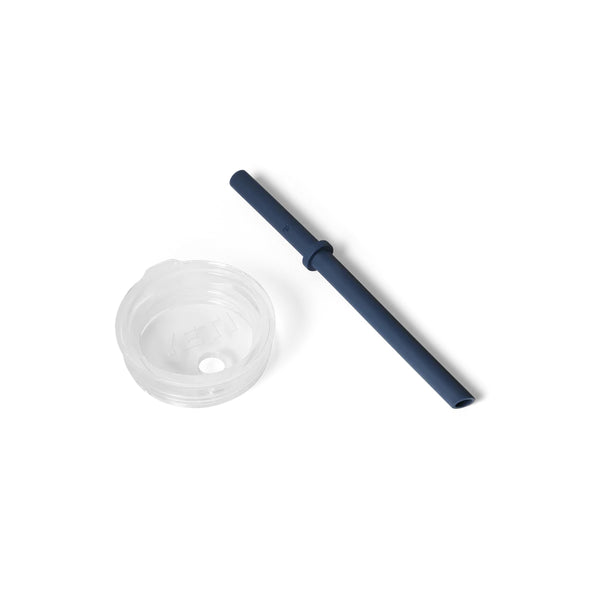 Navy | YETI Rambler Silicone Straw Lid Image Showing No Logos Or Titles.