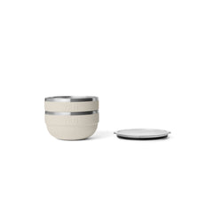 Cape Taupe / 2 Quart | YETI Rambler Insulated Bowl Image Showing Two Bowls Stacked Together 
(Sold Separately).
