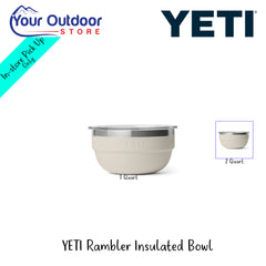 YETI Rambler Insulated Bowl | Hero Image Showing All Logos, Titles And Variants.