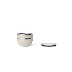 Cape Taupe / 1 Quart | YETI Rambler Insulated Bowl Image Showing Two Bowls Stacked Together(Sold Separately)