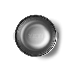 Cape Taupe / 1 Quart | YETI Rambler Insulated Bowl Image Showing Top View, Lid On.